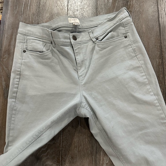 LOFT Sage Skinny Crop Petite Jeans - Picture 4 of 11